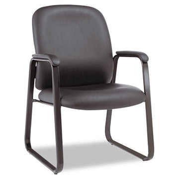 Alera® Alera Genaro Series High-back Guest Chair, 24.60" X 24.80" X 36.61", Black freeshipping - TVN Wholesale